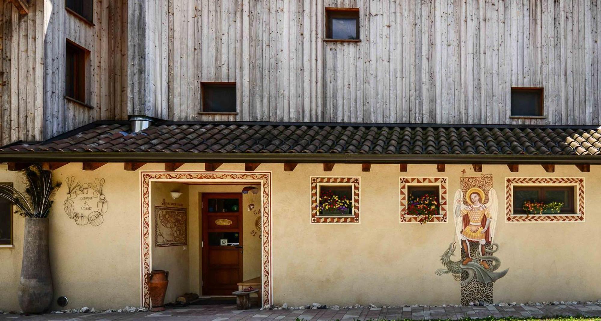 Bioagriturismo Vegan Campo Di Cielo Cesiomaggiore Eksteriør bilde